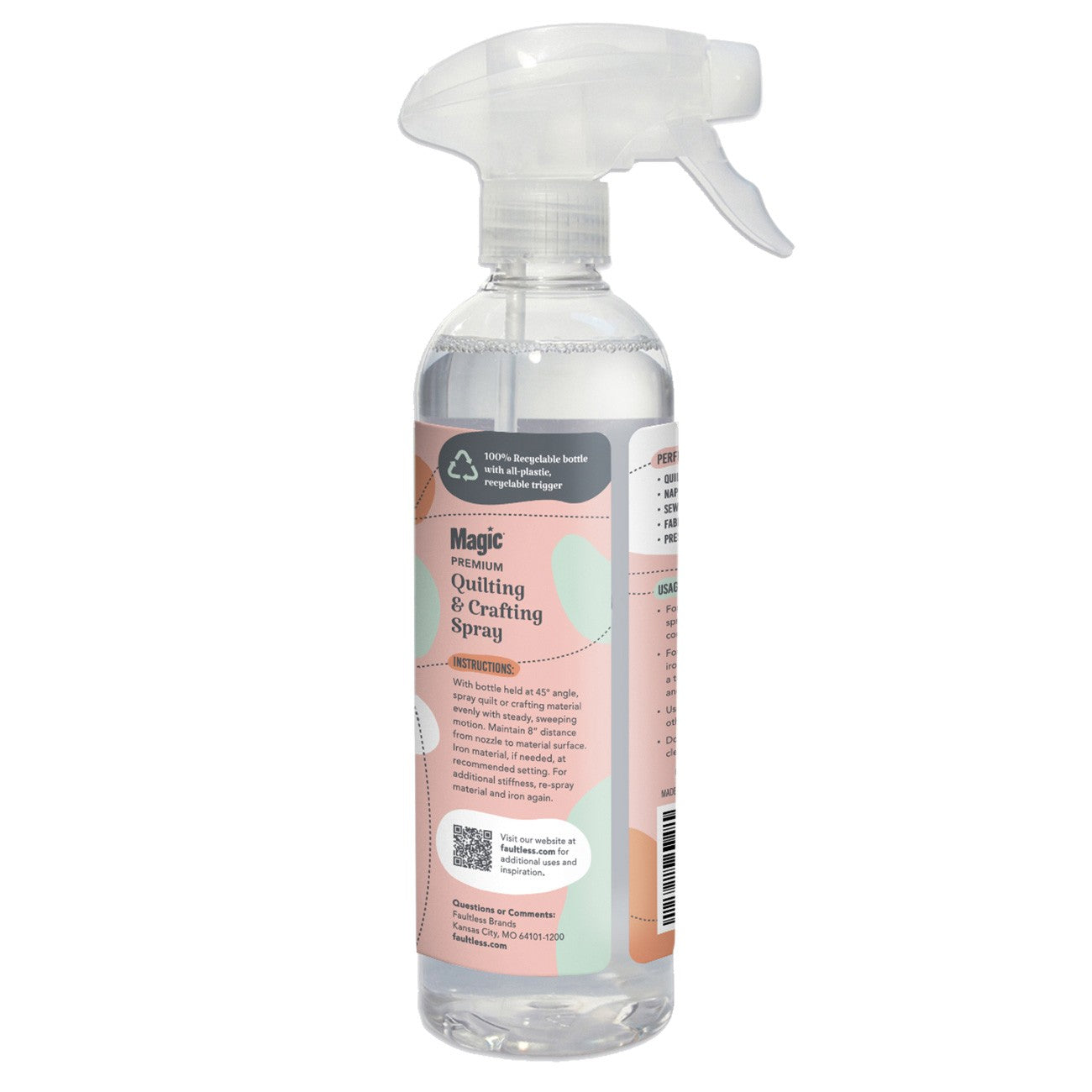 Magic Premium Quilting & Crafting Spray 16oz trigger