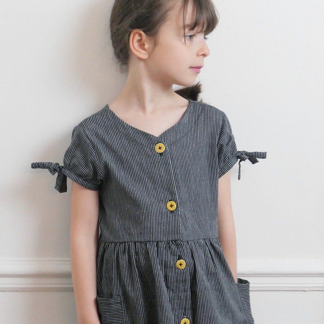 Ikatee - ANNA Child Dress - 3/12Y - Paper Sewing Pattern