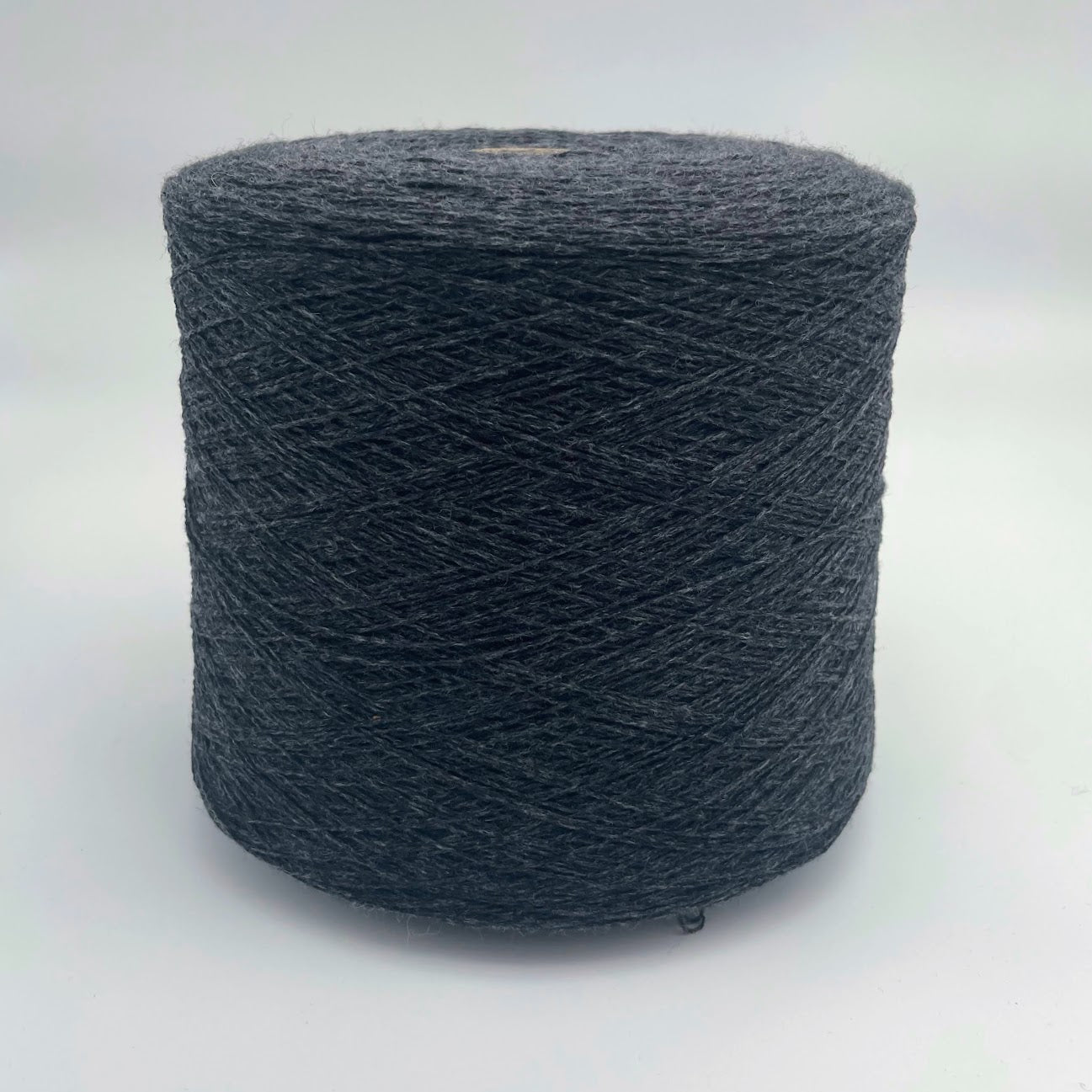 100% Cashmere Yarn - Deadstock Yarn - Made in Italy - Charcoal Grey - Lace Weight