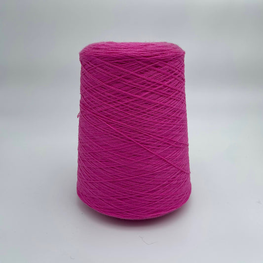 100% Cashmere Yarn - Deadstock Yarn - Made in Italy -  Bright Pink - Lace Weight