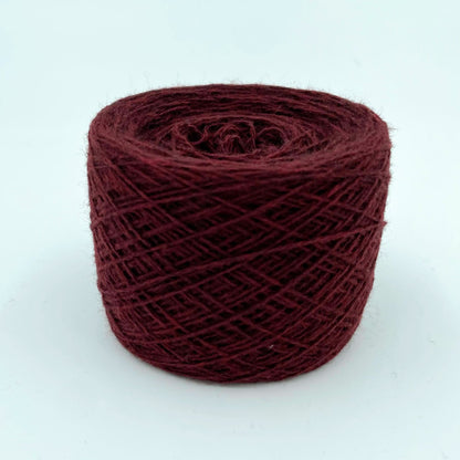 Baby Yak - Deadstock Yarn - Made in Italy -  Red Dahlia - Fingering Weight  - 100g