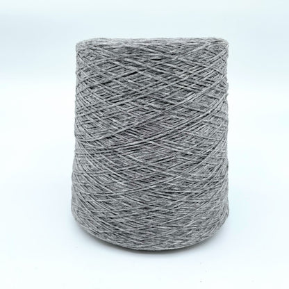 Cariaggi Piumino - 100% Cashmere Yarn - Made in Italy - Medium Heathered Grey - Fingering