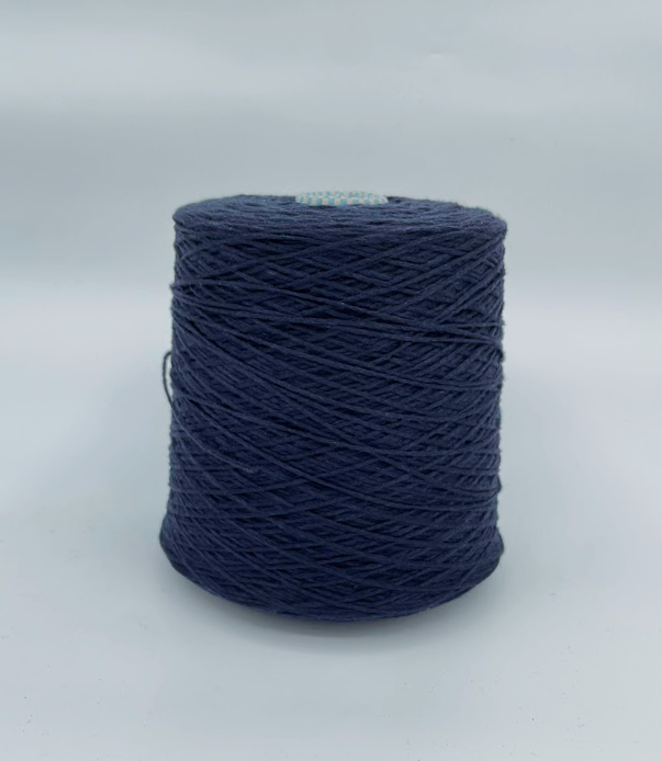 Cariaggi Piuma - 100% Cashmere Yarn - Made in Italy - Dark Navy - Sport Weight