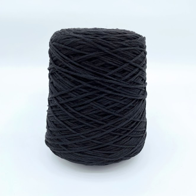 Cariaggi SuperPiuma - 100% Cashmere Yarn - Made in Italy - Black - Bulky