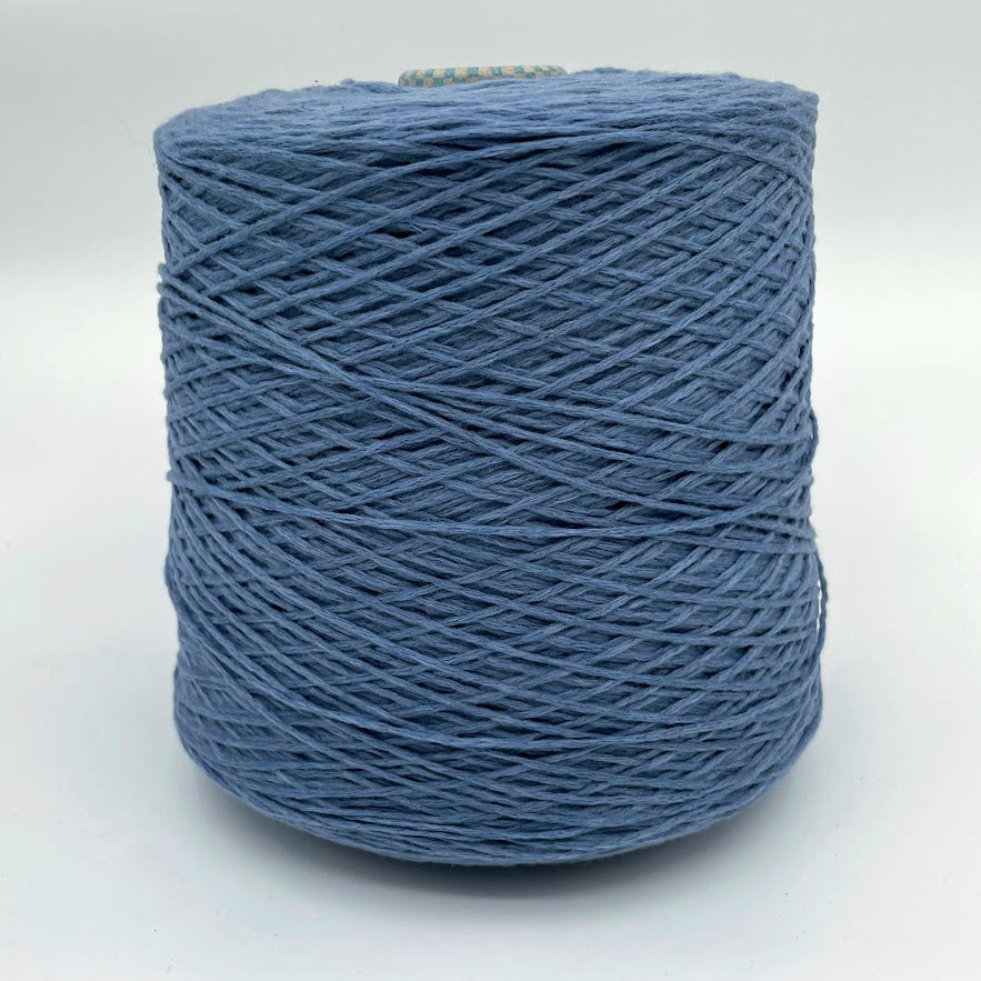 Cariaggi Piuma - 100% Cashmere Yarn - Made in Italy - Vintage Blue - Sport Weight