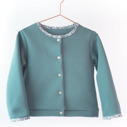 Ikatee - VEGA cardigan - Baby 1M/4Y- Paper Sewing Pattern
