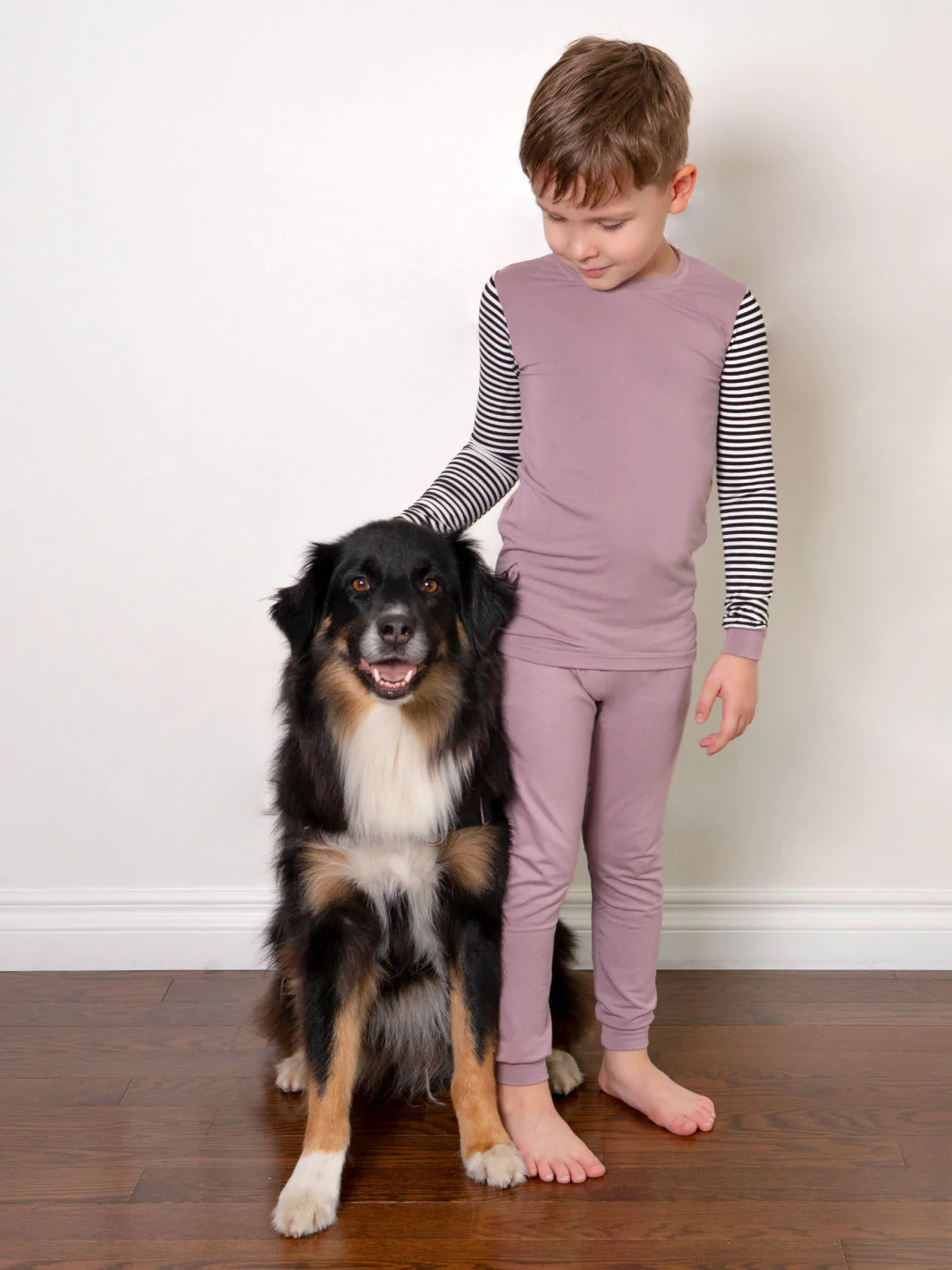 Bamboo Stretch Jersey Knit - Elderberry - Deadstock - 250gsm