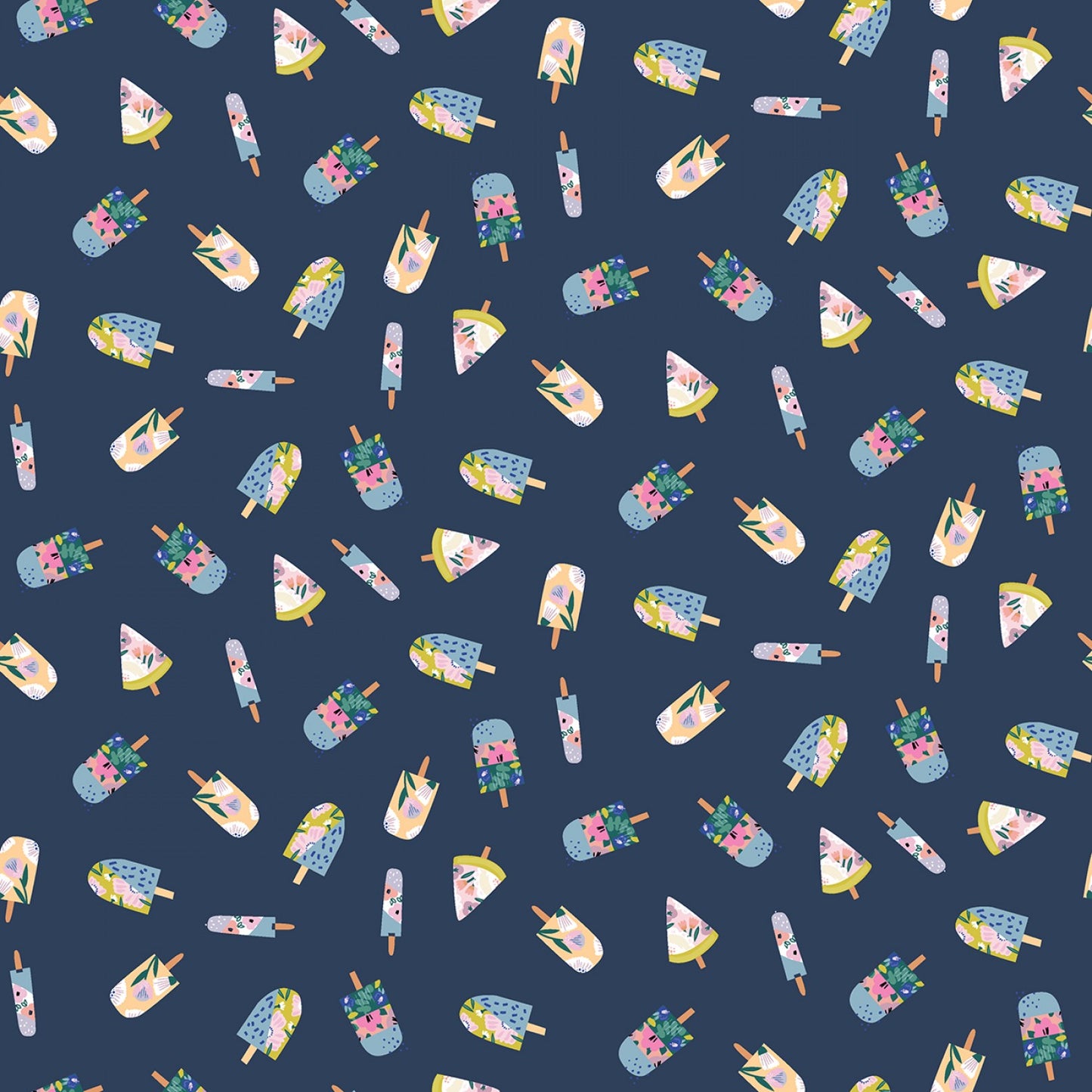 Orient Ice Lollies - Cotton Fabric