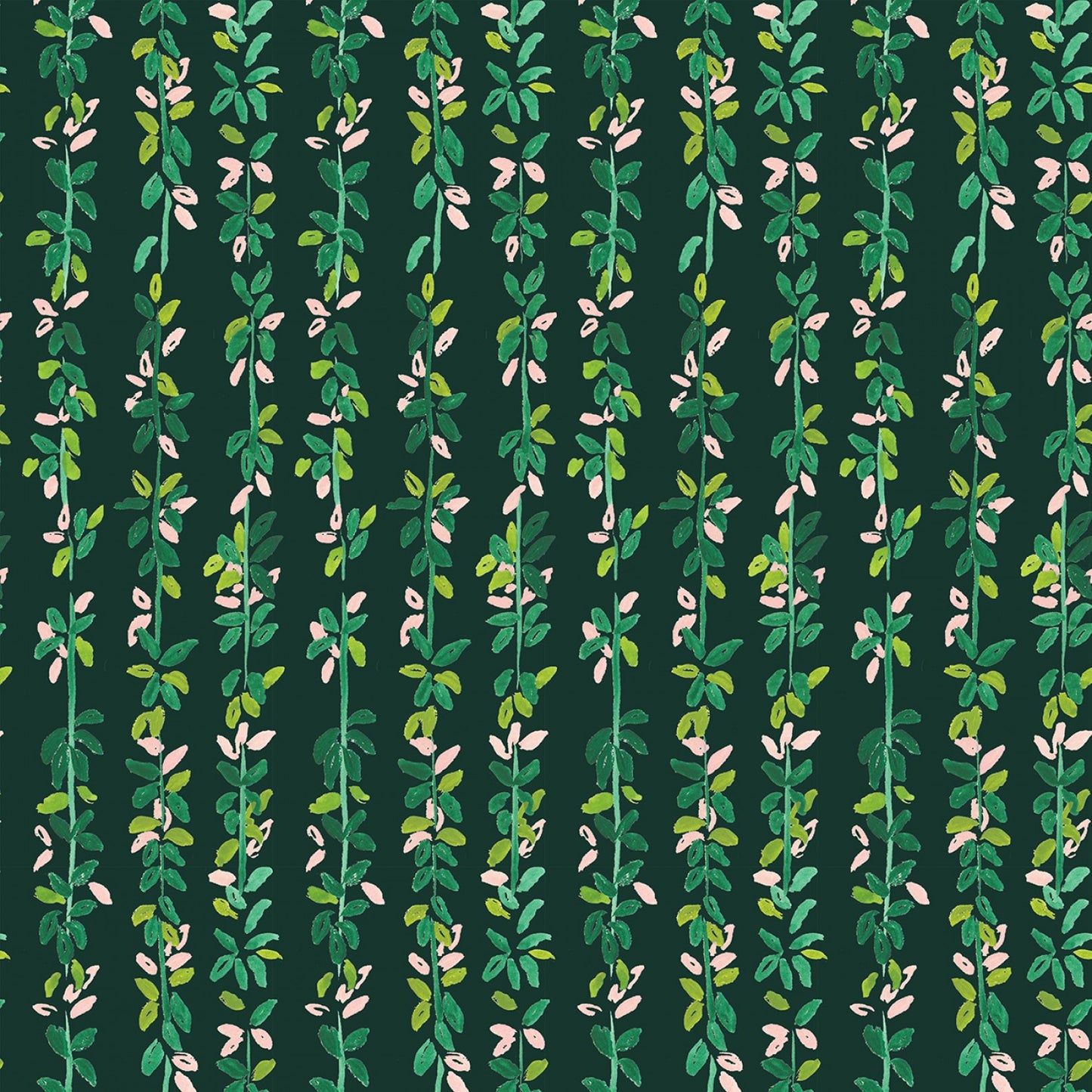 Orangerie - Forest Vines - Cotton Fabric