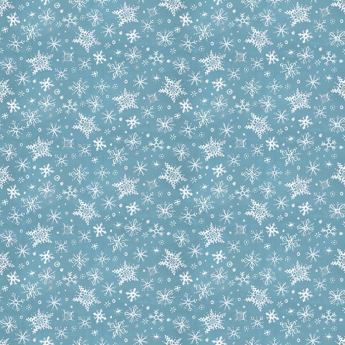 Snowflakes Quilting Cotton