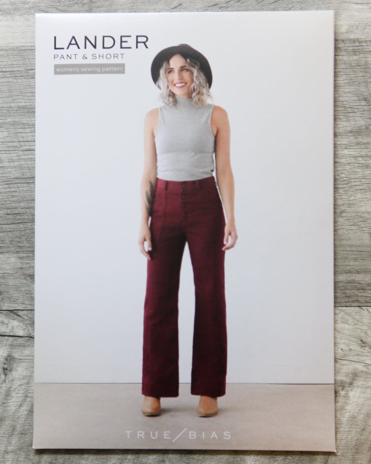 Lander Pants and Shorts - By True Bias Patterns