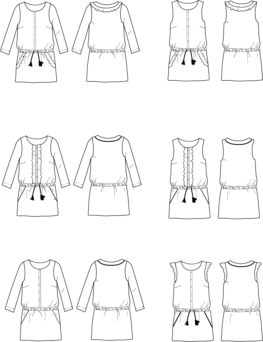 Ikatee - MARIEKE Adult Jumpsuit, playsuit & dress - Woman 34-46 - Paper Sewing Pattern