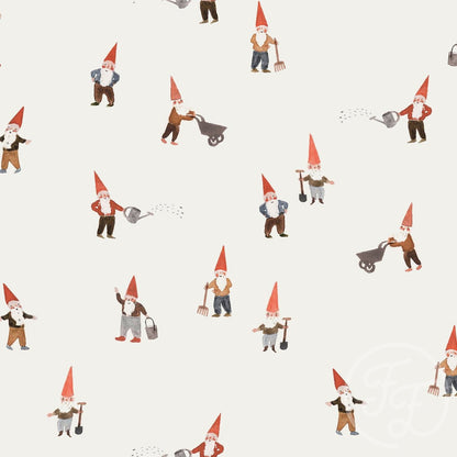 Gnomes Cotton Jersey Knit