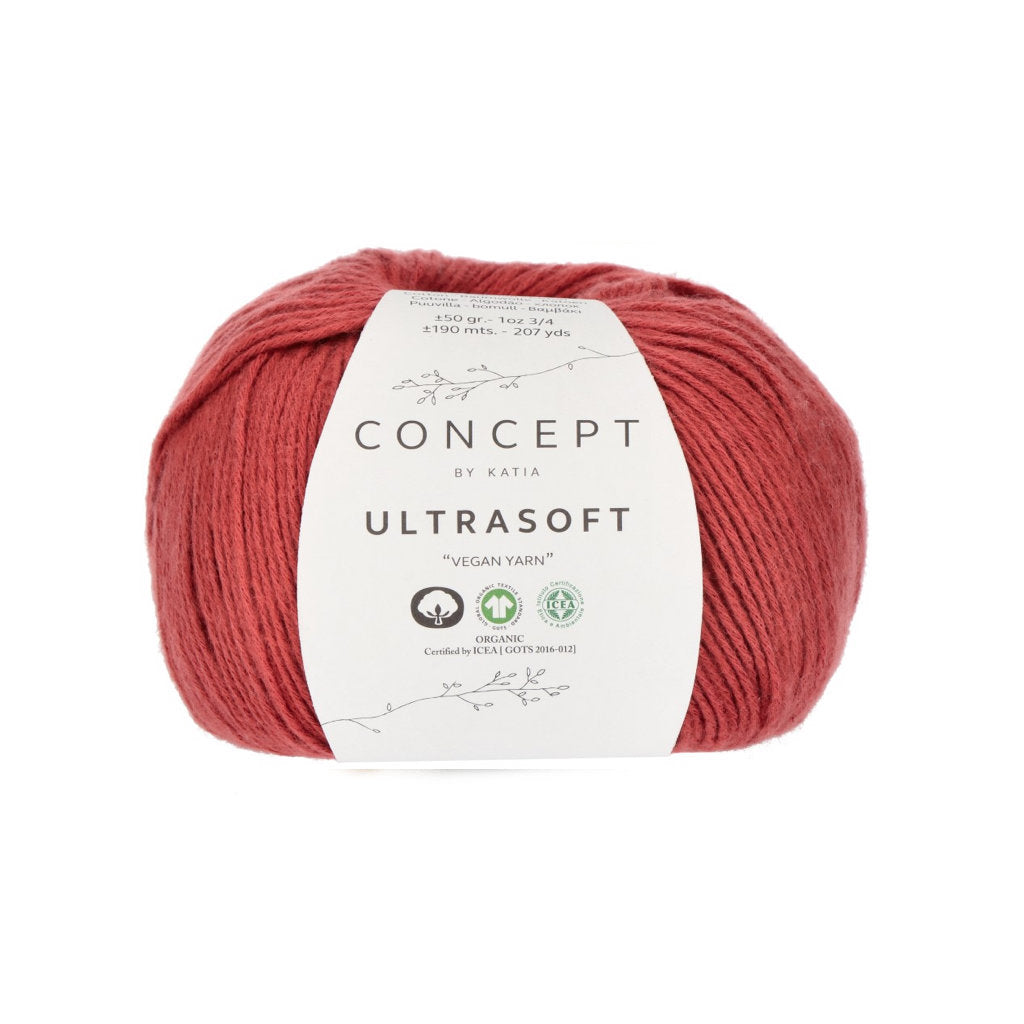 Concept Ultrasoft - Organic Cotton -  Sport - 50g - 4 Colorways