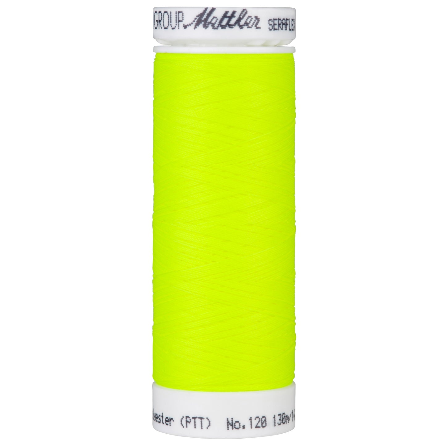 Seraflex - Mettler - Stretch Thread - For Stretchy Seams - 130 Meters - Vivid Yellow